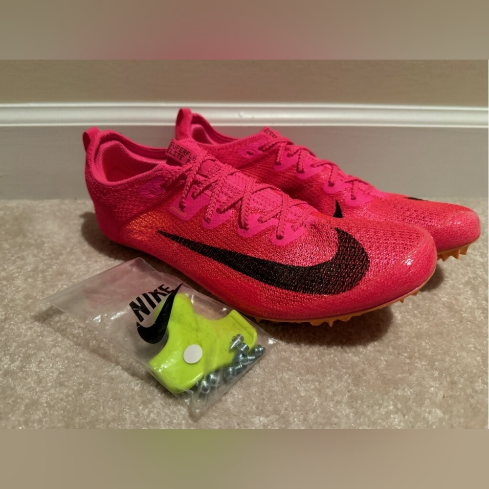 Nike Zoom Superfly Elite 2 Track Spikes Cleats Hyper Pink
